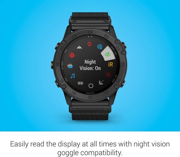 Garmin tactix Delta Solar, Specialized Tactical Watch with Solar Charging Capabilities - Image 2