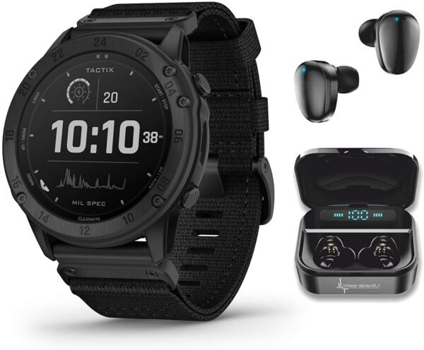Garmin tactix Delta Solar with Ballistics Solar-Powered Tactical Smartwatch