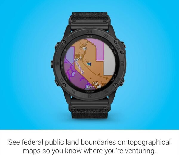 Garmin tactix Delta Solar, Specialized Tactical Watch with Solar Charging Capabilities - Image 3