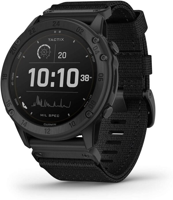 Garmin tactix Delta Solar, Specialized Tactical Watch with Solar Charging Capabilities
