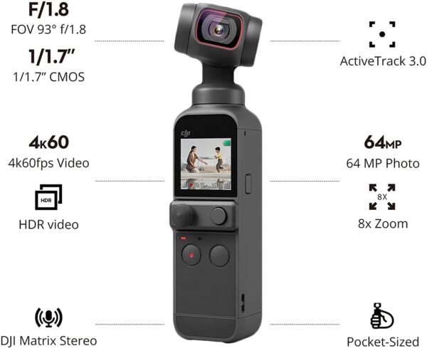 DJI Creator Combo Digital Camcorder, LCD Screen, CMOS, 4K - Image 4