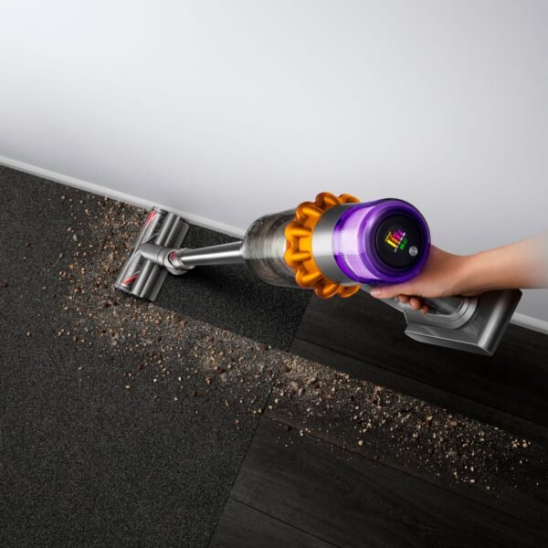 Dyson - V15 Detect Cordless Vacuum - Yellow/Nickel - Image 3