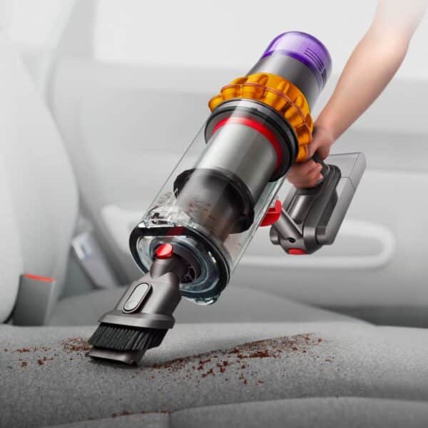 Dyson - V15 Detect Cordless Vacuum - Yellow/Nickel - Image 4