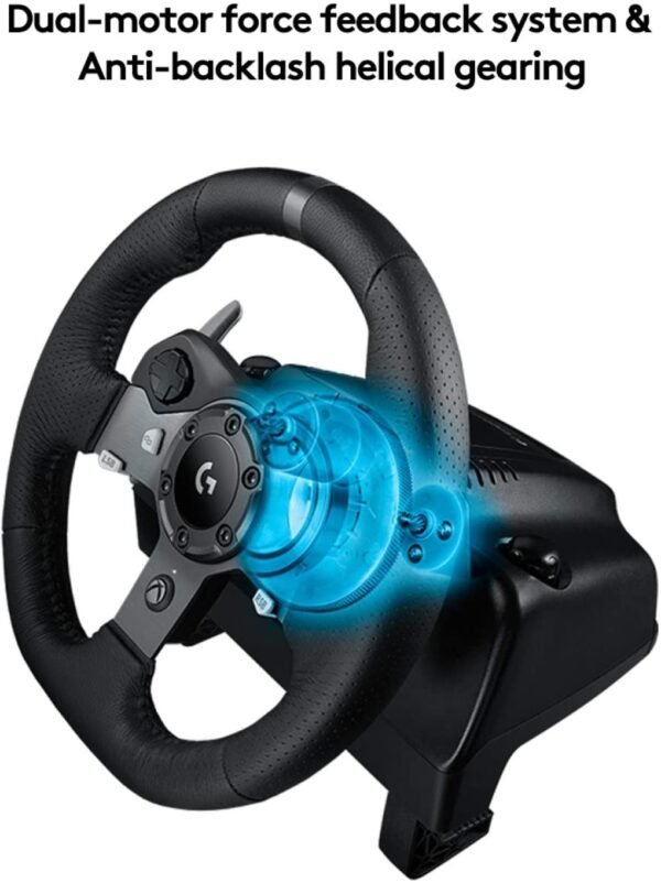 LOGITECH G920 Driving Racing Wheel with Pedals - Image 2