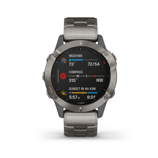 Garmin Fenix 6 Pro I Fenix 6 Sapphire GPS MultiSport Watch - Image 14