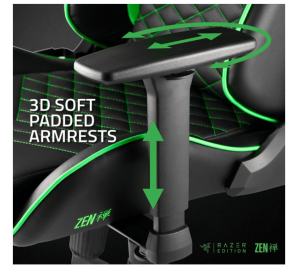 Tarok Pro - Razer Edition Gaming Chair - Image 5
