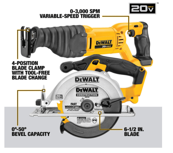 DEWALT 20V 10-Tool (DCK1020D2) - Image 3