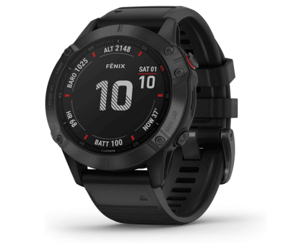Garmin Fenix 6X Pro - Black with Black Band