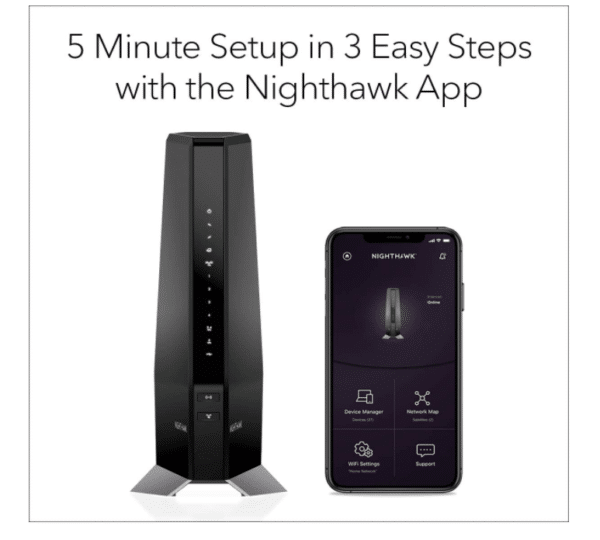 NETGEAR Nighthawk Cable Modem(CAX80) - Image 2