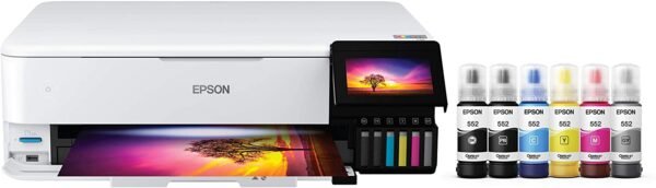 Epson EcoTank Photo ET-8550 Wireless Wide-Format Color All-in-One