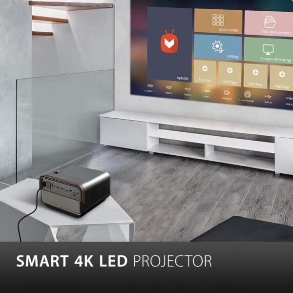 ViewSonic X10-4K True 4K UHD Short Throw LED Portable - Image 3