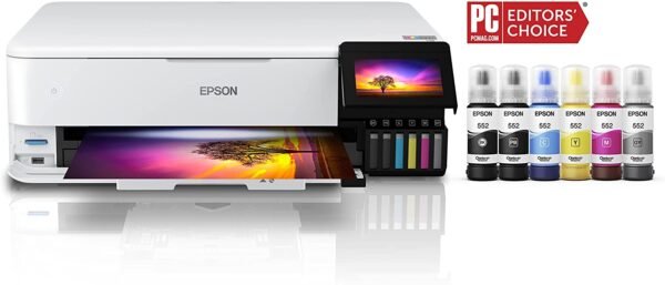 Epson EcoTank Photo ET-8550 Wireless Wide-Format Color All-in-One - Image 3