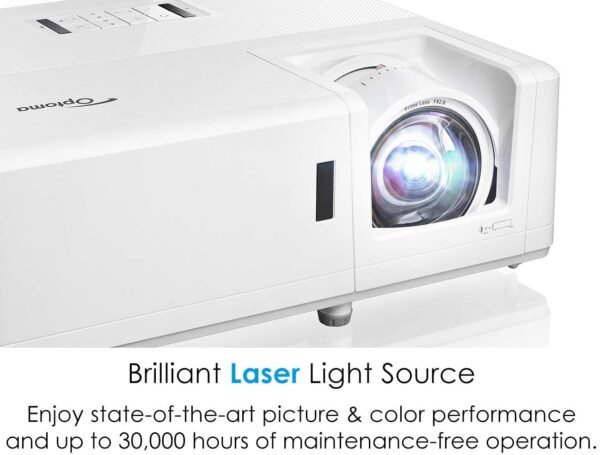 Optoma GT1090HDR Short Throw Laser Home Theater Projector - Image 4