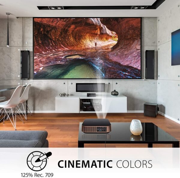ViewSonic M2 1080p Portable Projector with 1200 LED Lumens - Image 14