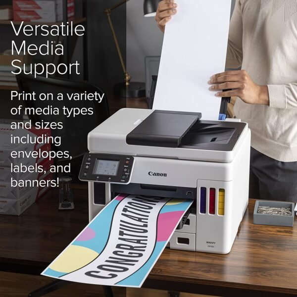Canon MAXIFY GX7020, Wireless MegaTank All-in-One - Image 7
