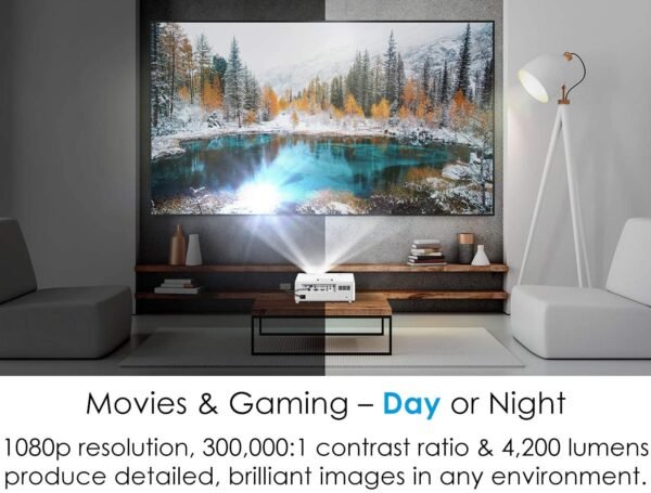 Optoma GT1090HDR Short Throw Laser Home Theater Projector - Image 7