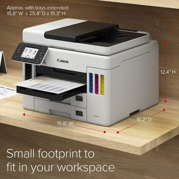 Canon MAXIFY GX7020, Wireless MegaTank All-in-One - Image 8